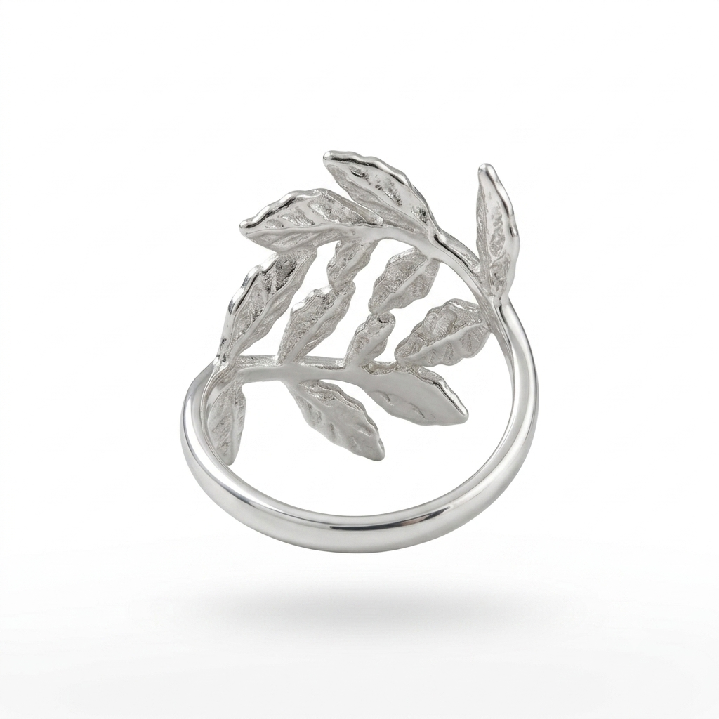 Anillo Ramaje en Plata de Ley 925